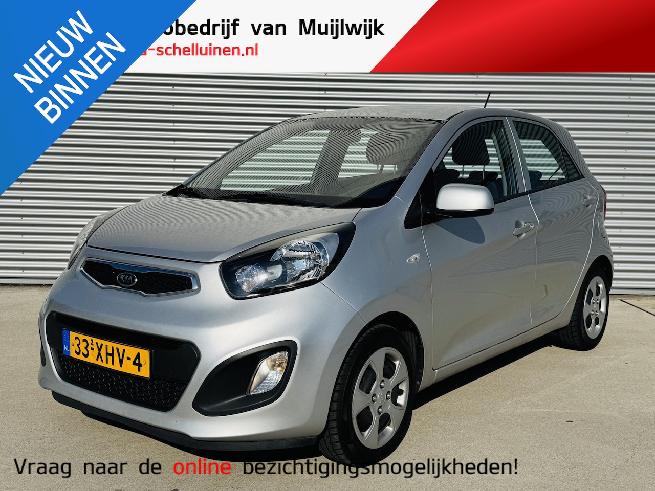Kia Picanto - 1.2 Comfort Pack 85pk Airco | NW door ons geleverd & Onderhouden ! - AutoWereld.nl