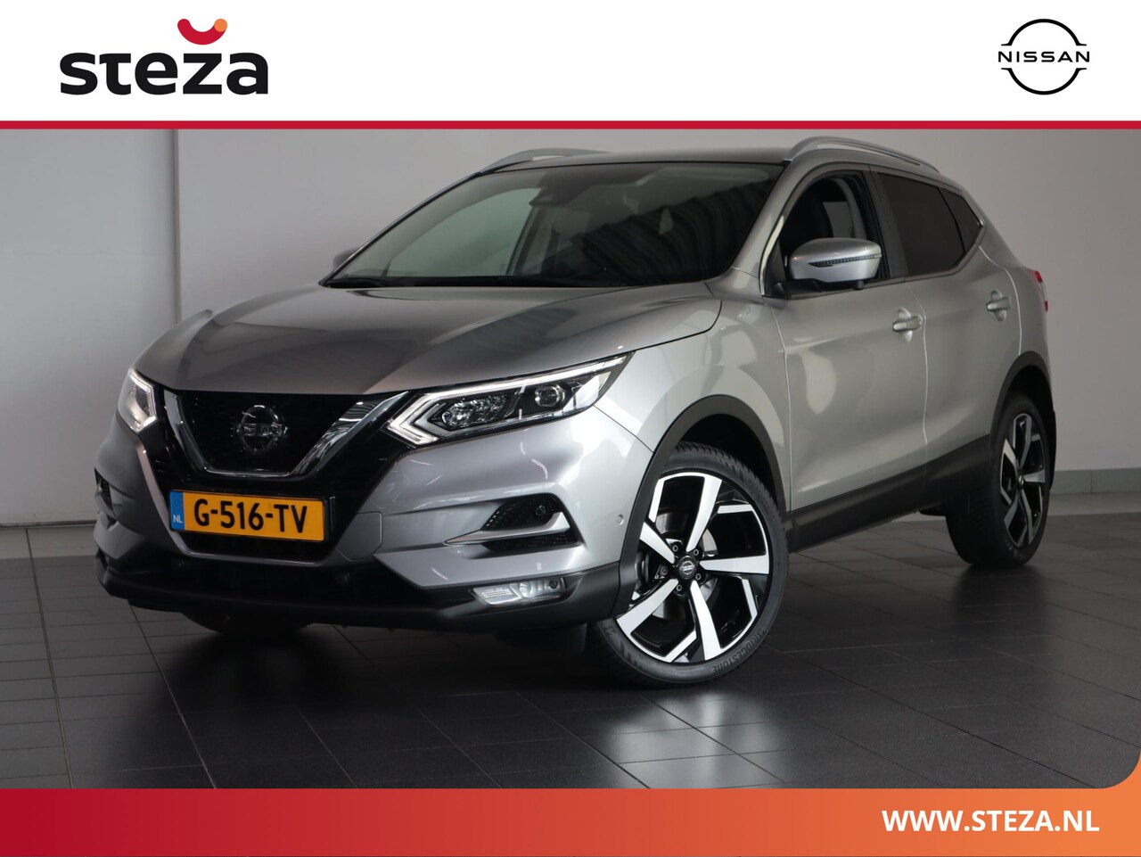 Nissan Qashqai - 1.3 DIG-T Tekna | Automaat | 360 camera | Cruise control adapt. | - AutoWereld.nl