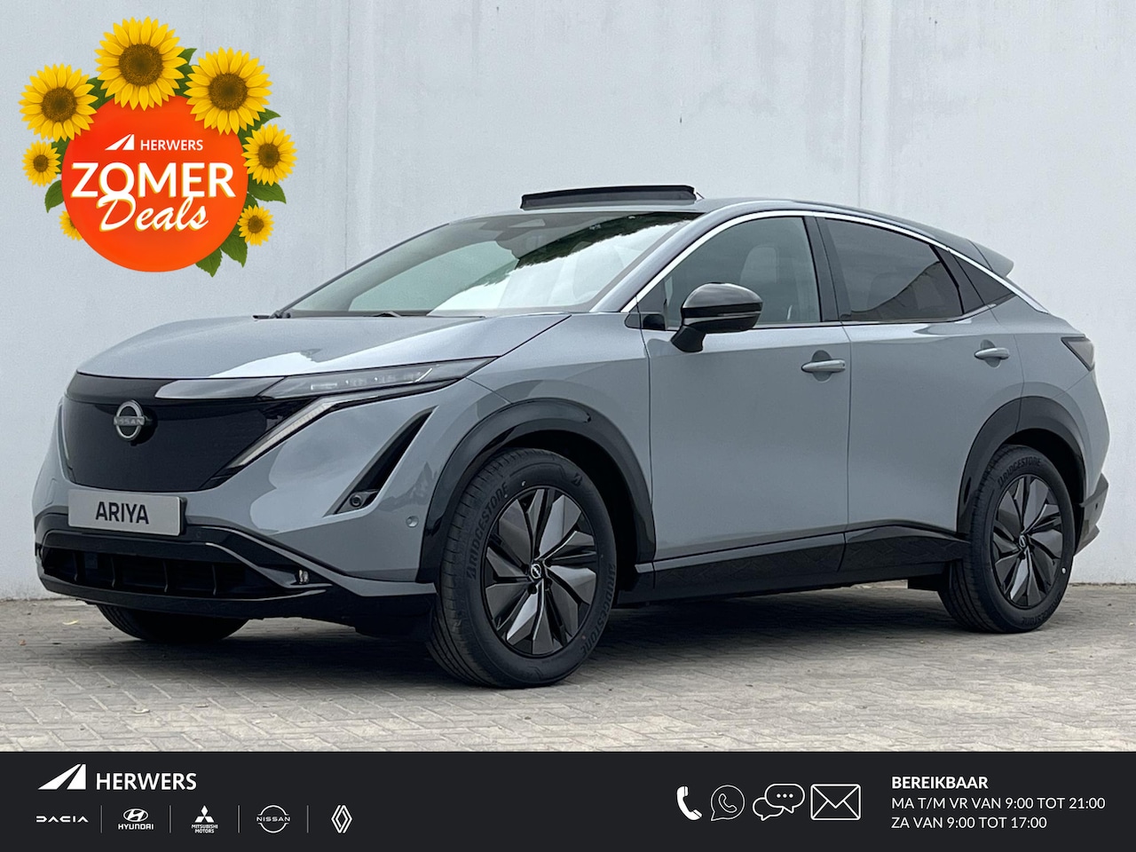 Nissan Ariya - Evolve 91 kWh / ** € 3.000,- KORTING ** / NIEUW uit voorraad leverbaar! / - AutoWereld.nl