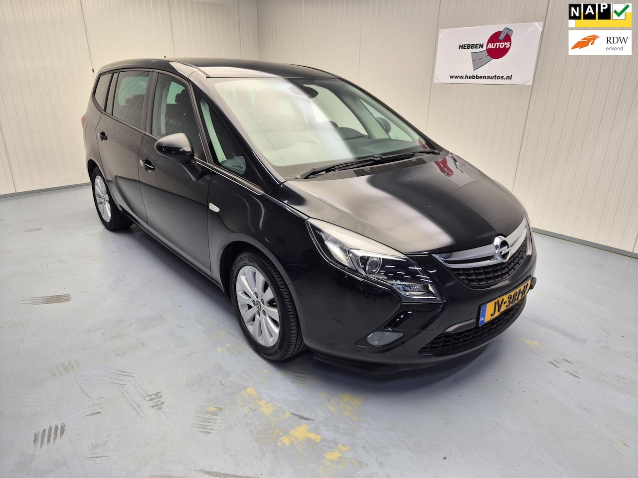 Opel Zafira Tourer - 1.4 Cosmo 7 pers. Navi Camera Ecc Cruise Control Alu Trekhaak - AutoWereld.nl