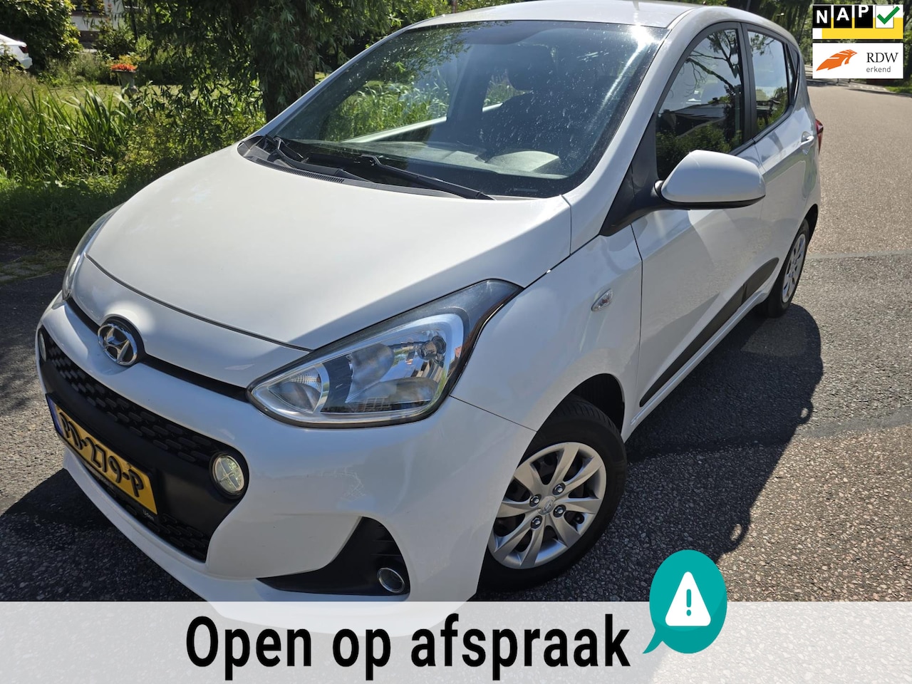 Hyundai i10 - 1.0i Go! 2017/Navi/Clima/Cruise Control/Bluetooth - AutoWereld.nl