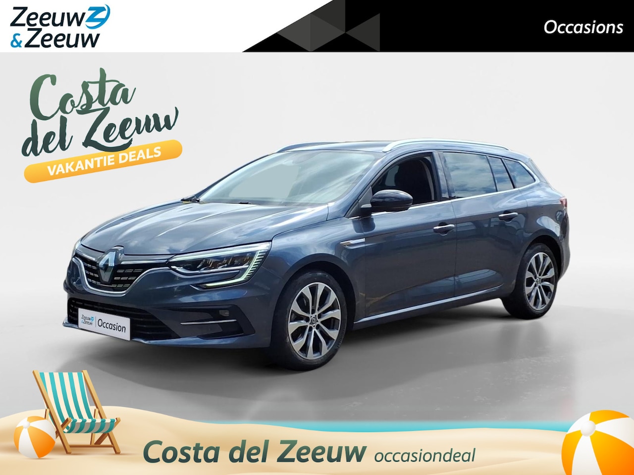 Renault Mégane Estate - 1.3 TCe 140 Techno Airco | Navigatie | 1 jaar garantie - AutoWereld.nl
