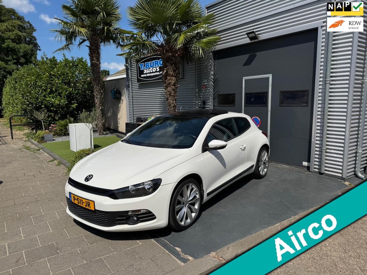 Volkswagen Scirocco - 1.4 TSI AIRCO / NAVI / Panoramadak - AutoWereld.nl