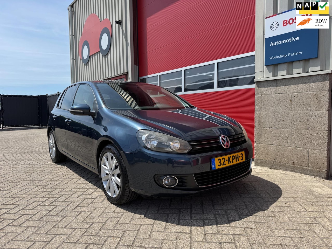 Volkswagen Golf - 1.4 TSI Comfortline 1.4 TSI Comfortline, Airco, Cruise control, LM-velgen, Electr. ramen en spiegels, 3e eig e - AutoWereld.nl
