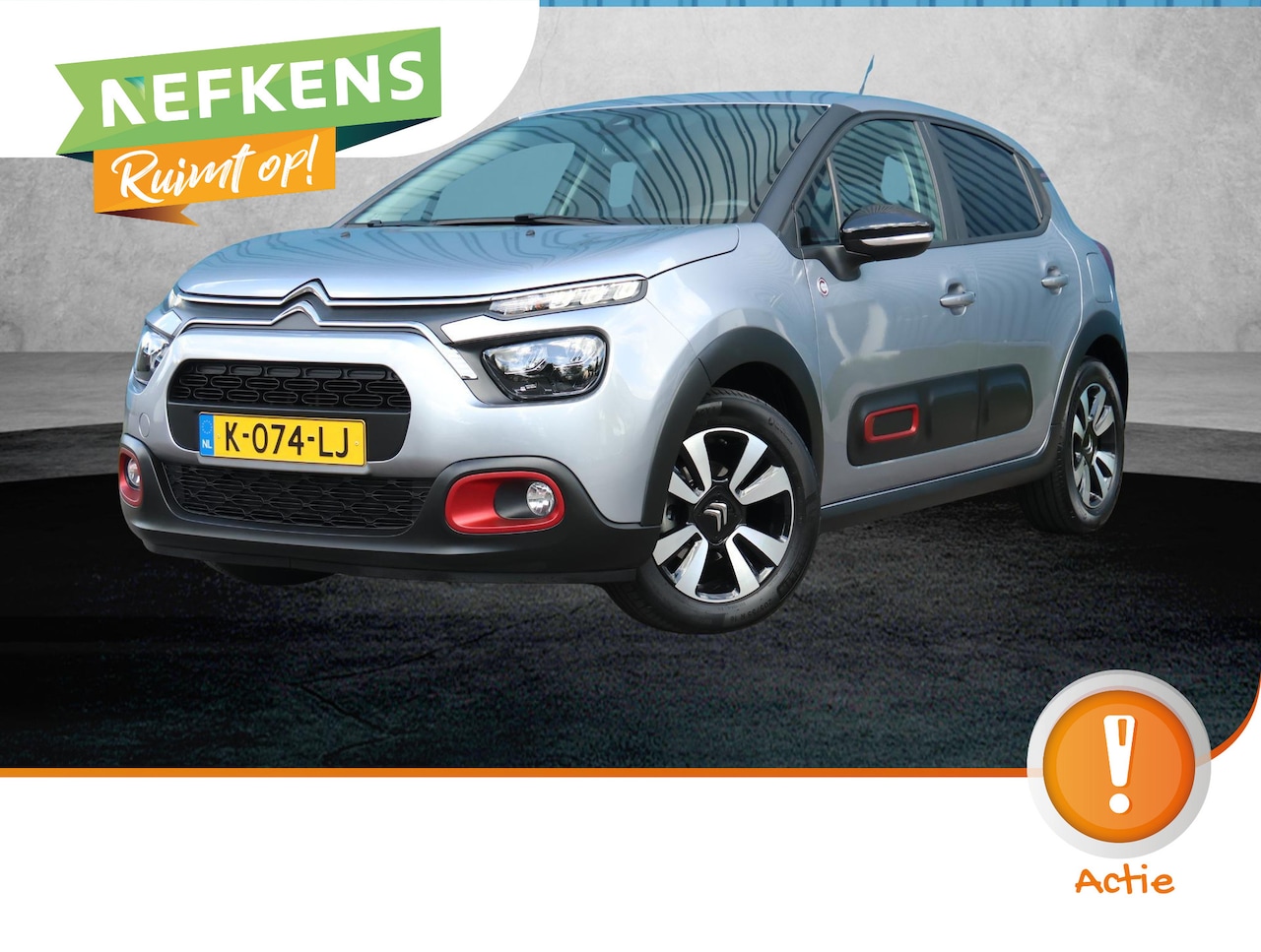 Citroën C3 - 1.2 85PK C-Series | Apple Carplay/Android Auto | Parkeersensoren | LED Koplampen | Climate - AutoWereld.nl