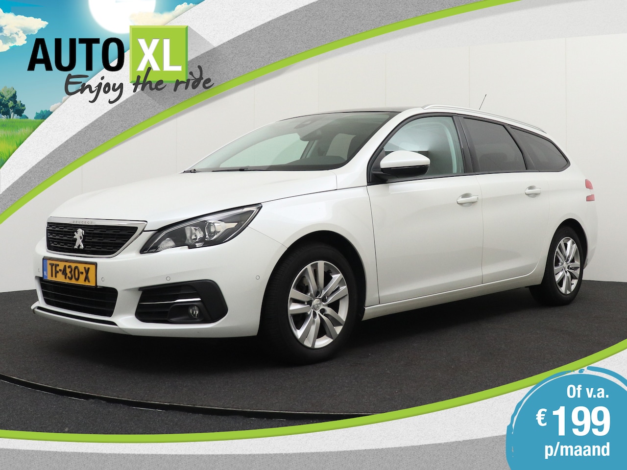 Peugeot 308 SW - 1.2 111 PK Executive Pano-dak Dodehoek Climate 16' LMV - AutoWereld.nl