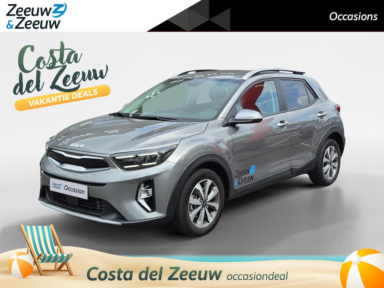 Kia Stonic - 1.0 T-GDi MHEV DynamicPlusLine | Airco | Navi | Camera | LM Velgen | Stoelverwarming | Stu - AutoWereld.nl