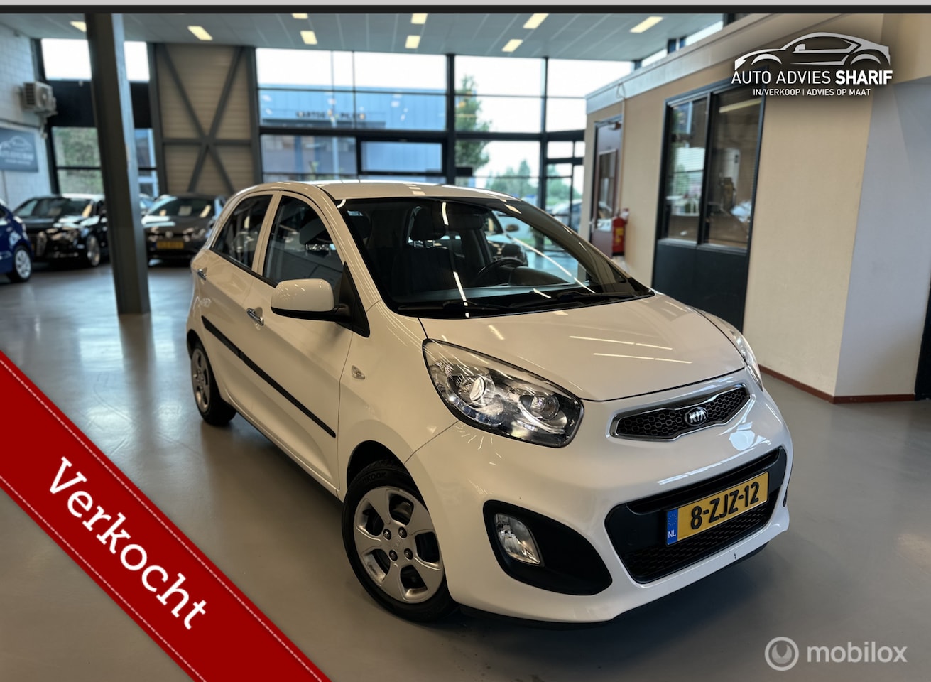 Kia Picanto - 1.0 CVVT BusinessLine Navi|LED|APK|Voll Opties ! - AutoWereld.nl