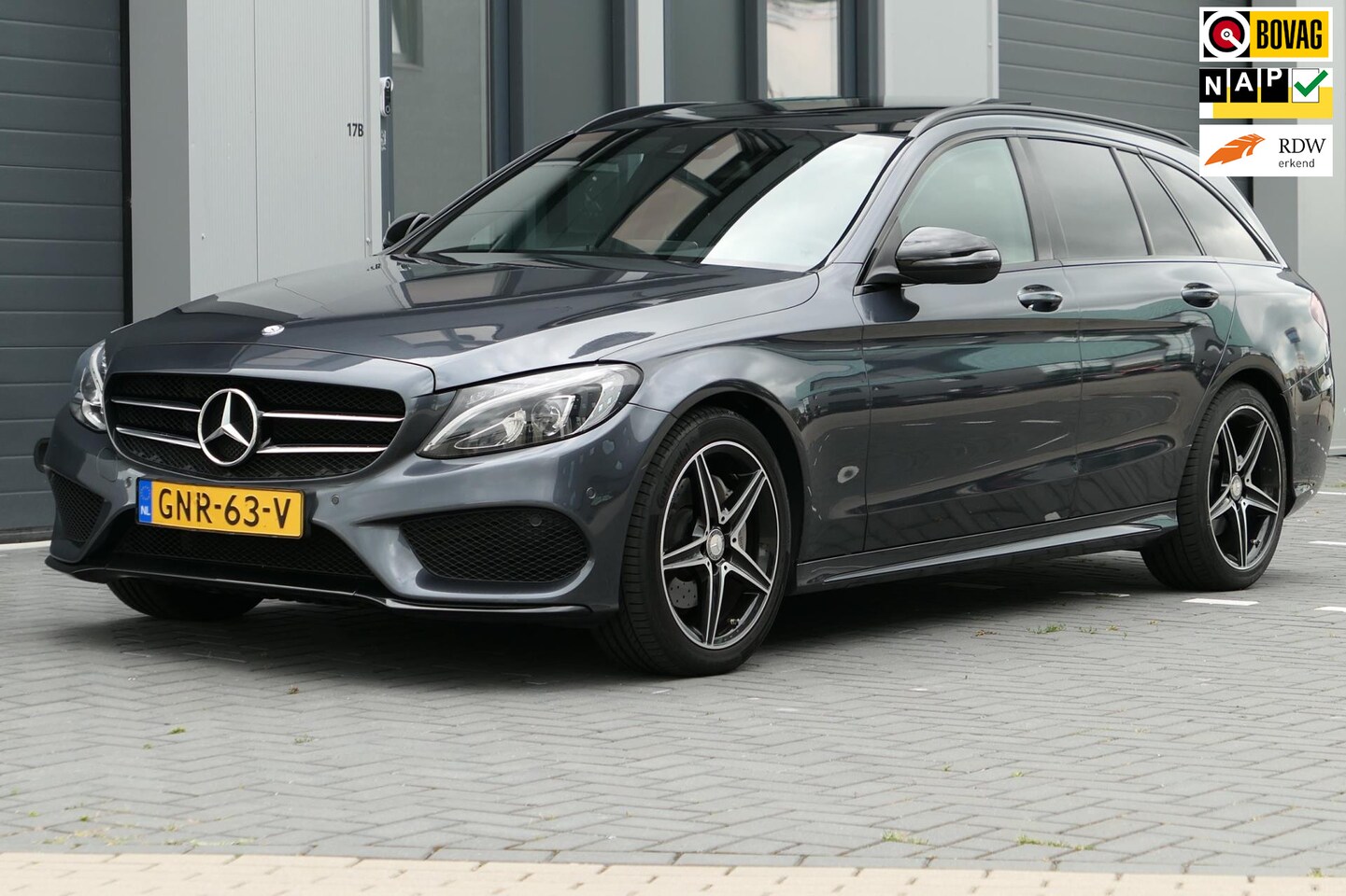 Mercedes-Benz C-klasse Estate - 200 Prestige AMG styling Panodak Leder Navi Burmerster - AutoWereld.nl