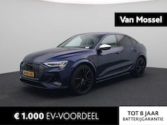 Audi e-tron Sportback - S quattro 95 kWh | 96% SOH | 500PK | SPORTSTOELEN | LUCHTVERING | ELEKTRISCHE BESTUURDERSS