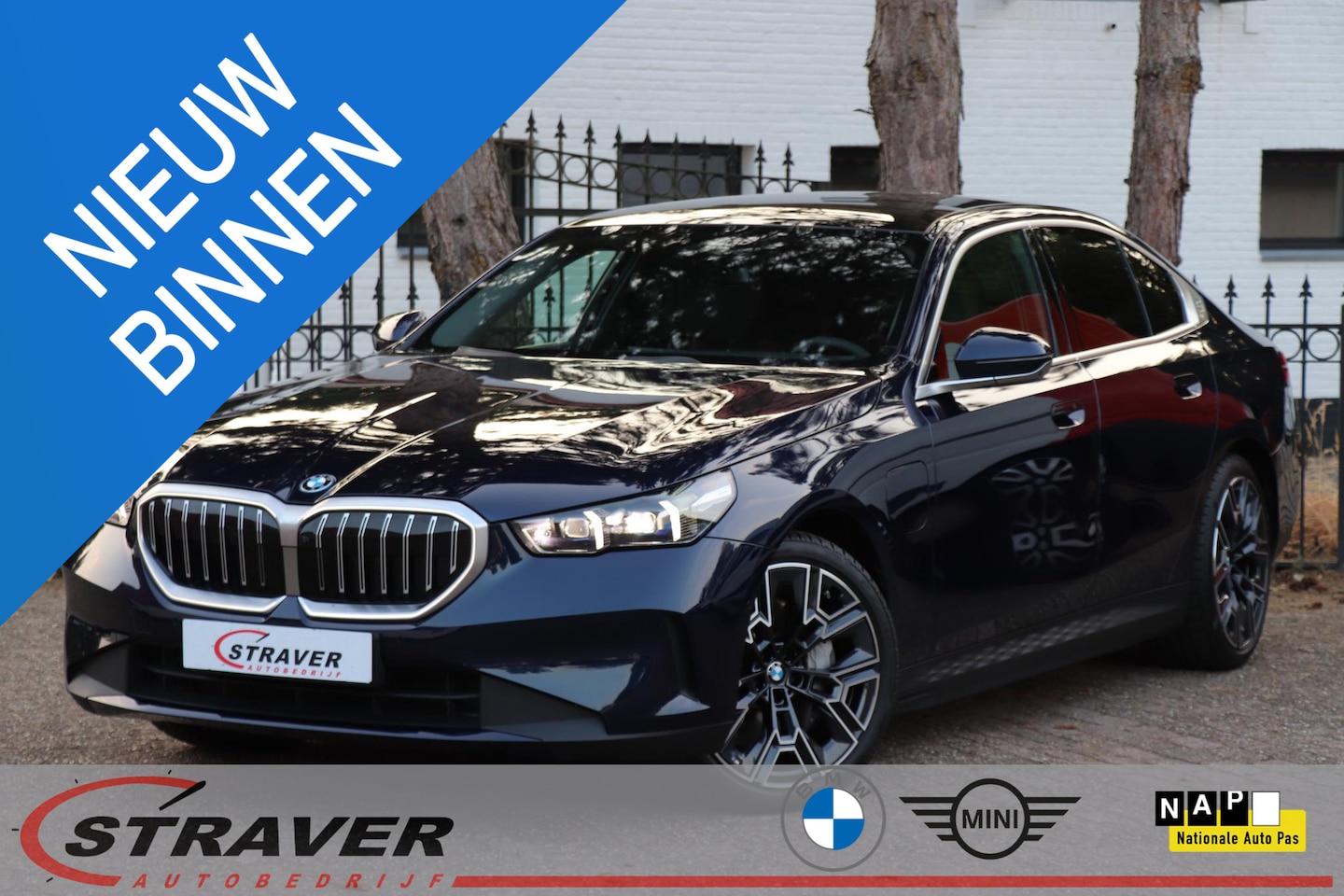 BMW 5-serie - 550e xDrive |Bowers/Wilkins |Panoramadak |Stoelkoeling - AutoWereld.nl