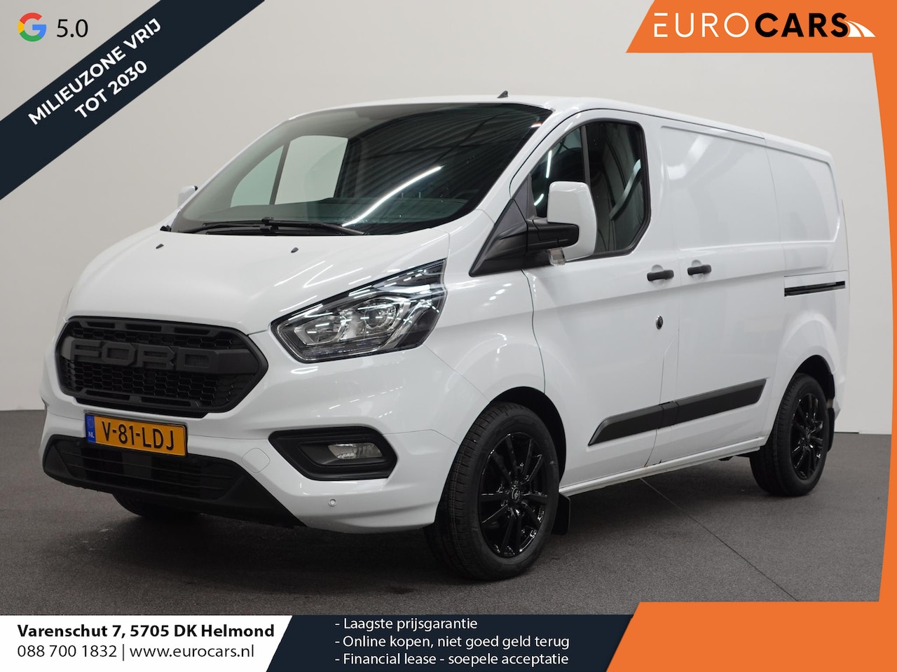 Ford Transit Custom - 131pk Automaat L1H1 Trend Raptor Sport Airco Cruise Trekaak Bluetooth 2x Schuifdeur - AutoWereld.nl