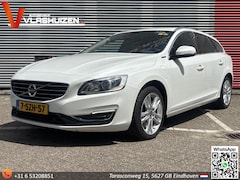 Volvo V60 - 2.4 D6 AWD Plug-In Hybrid Summum | Leder | Climate | Cruise | Navi | PDC | Stoelverwarming