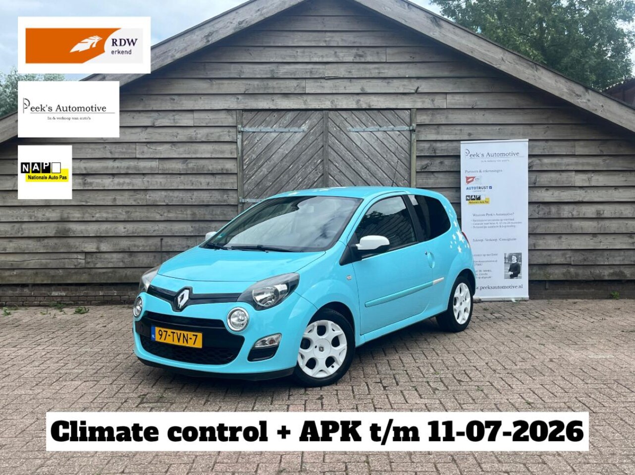 Renault Twingo - 1.2 16V Dynamique | Clima | Cruise | Elektrische ramen | APK t/m 07-2026 | Nwe Distributie - AutoWereld.nl