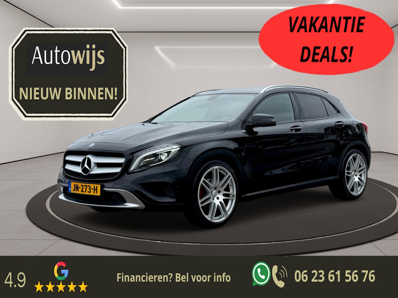 Mercedes-Benz GLA-Klasse - 200 Edition 1|69DKM|Xenon|Navi|Trekhaak|AUT|Goed onderhouden - AutoWereld.nl