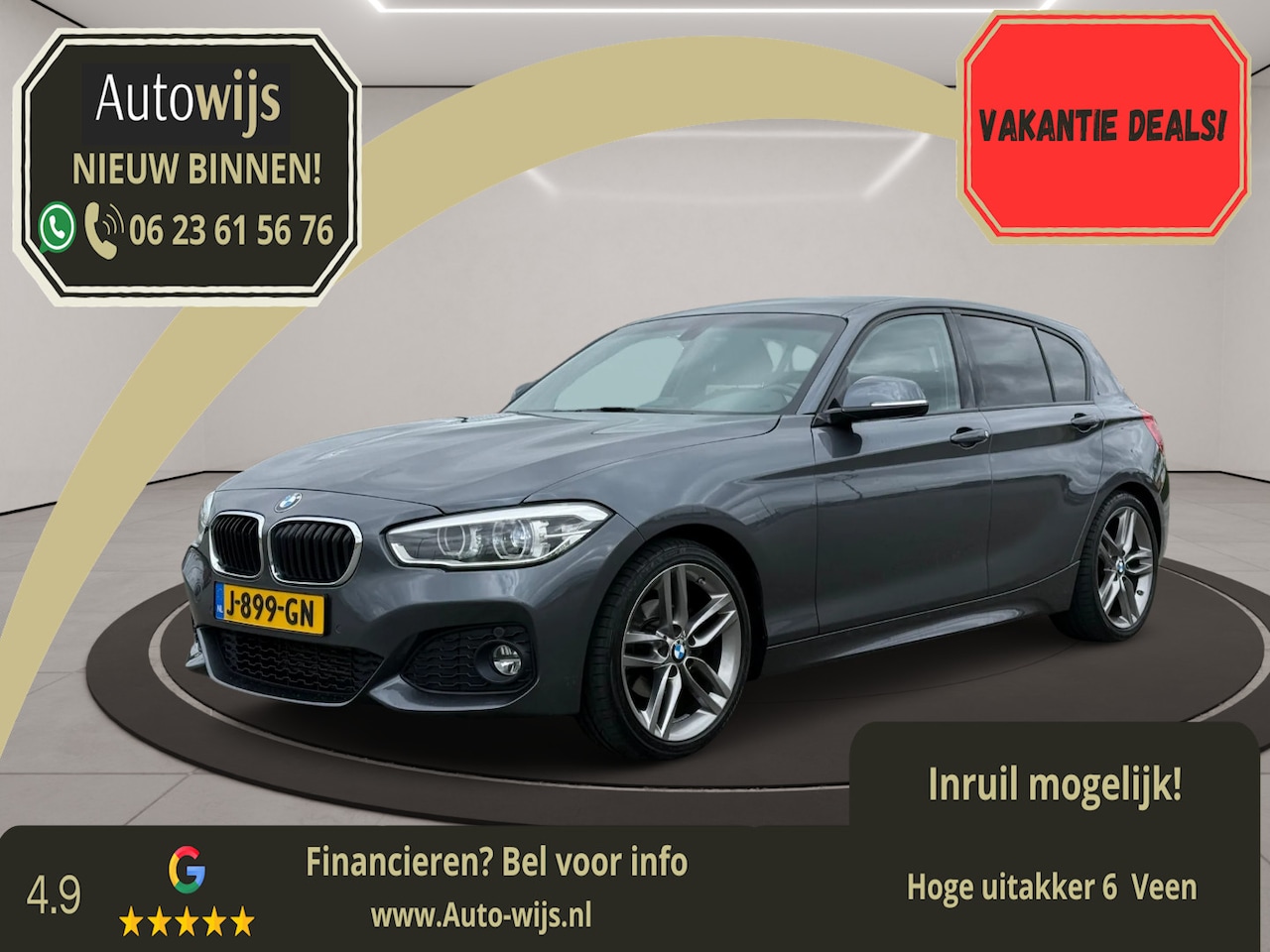 BMW 1-serie - 118i Centennial High Executive|M-Sport|Alcantara|Xenon|Stoelverw - AutoWereld.nl