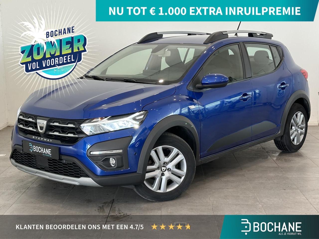 Dacia Sandero Stepway - 1.0 TCe 100 ECO-G Expression | Trekhaak | Navigatie | Climate Control | Cruise Control | P - AutoWereld.nl