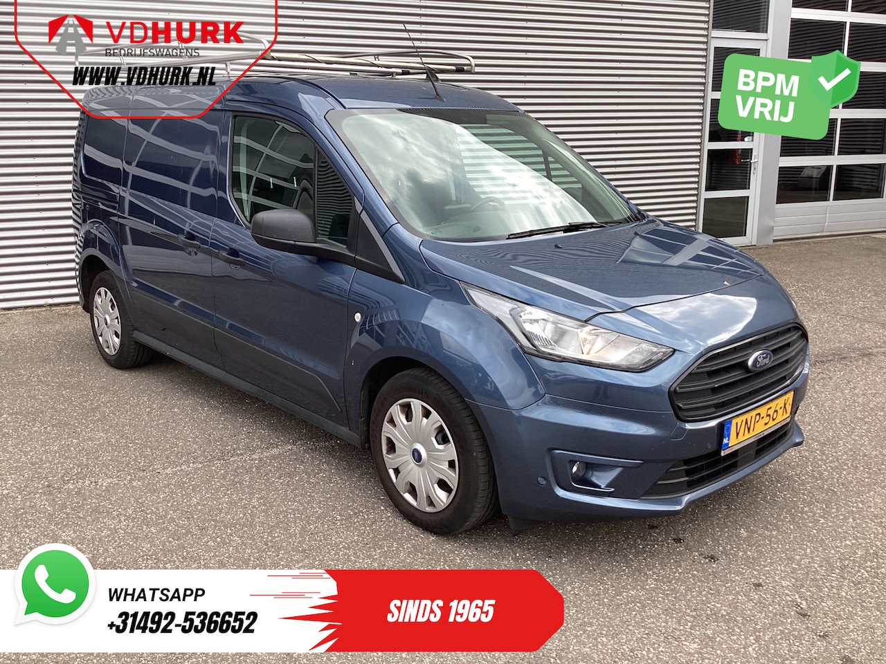Ford Transit Connect - 1.0 100 pk BENZINE L2 Limited BPM VRIJ! Carplay/ Imperiaal/ Cruise/ Camera/ PDC/ Cruise - AutoWereld.nl
