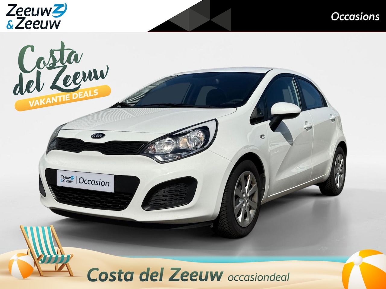 Kia Rio - 1.2 CVVT ComfortLine | Airco | Centrale vergrendeling | Bluetooth verbinding | Radio - AutoWereld.nl