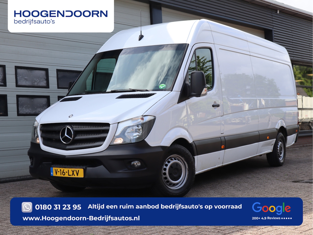 Mercedes-Benz Sprinter - 319 3.0 V6 Euro 6 L3H2 Maxi - Airco - 3 Zits - AutoWereld.nl