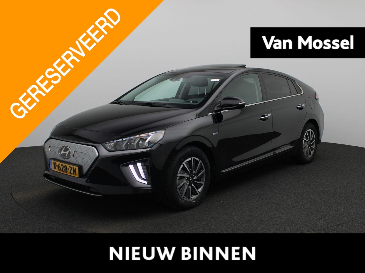 Hyundai IONIQ - Premium EV 38 kWh PANORAMADAK | AUTOMAAT | LEDERENBEKLEDING | ADAPTIEVE CRUISE | MEMORY | - AutoWereld.nl