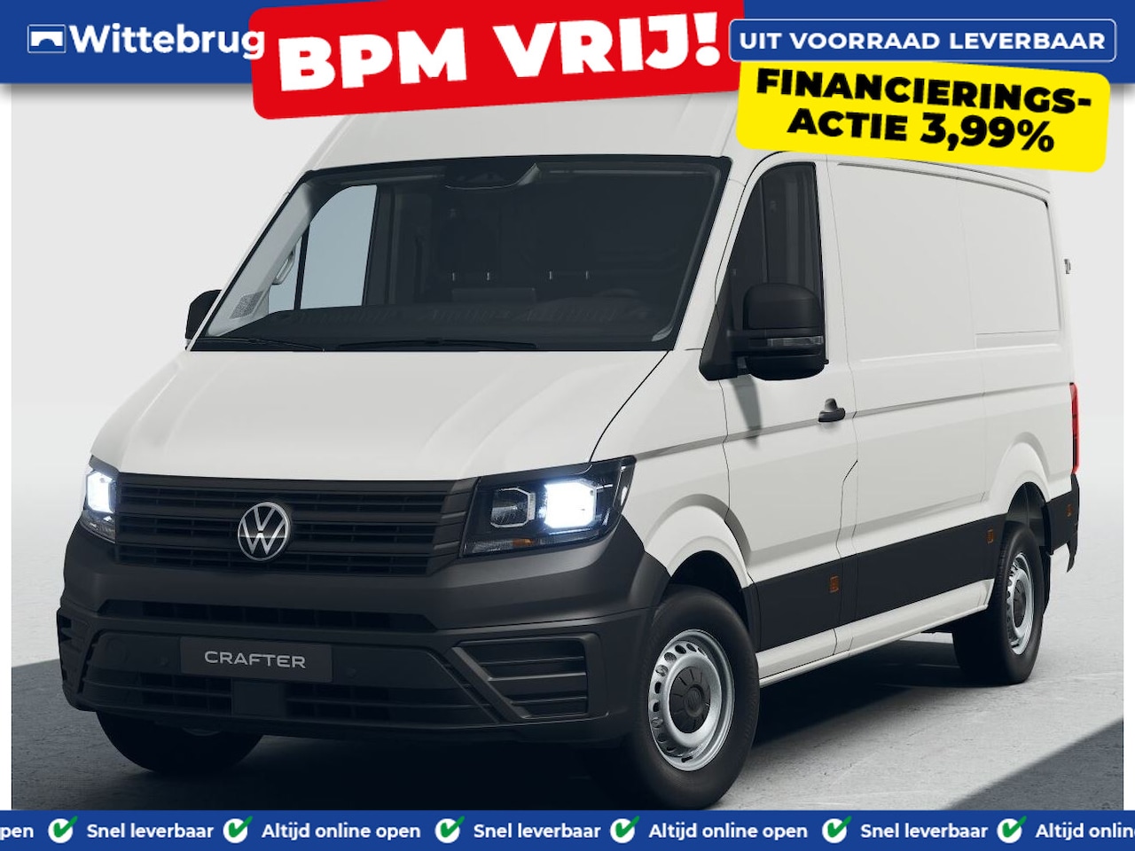 Volkswagen Crafter - 35 2.0 TDI L3H3 Comfortline 35 2.0 TDI L3H3 Comfortline - AutoWereld.nl