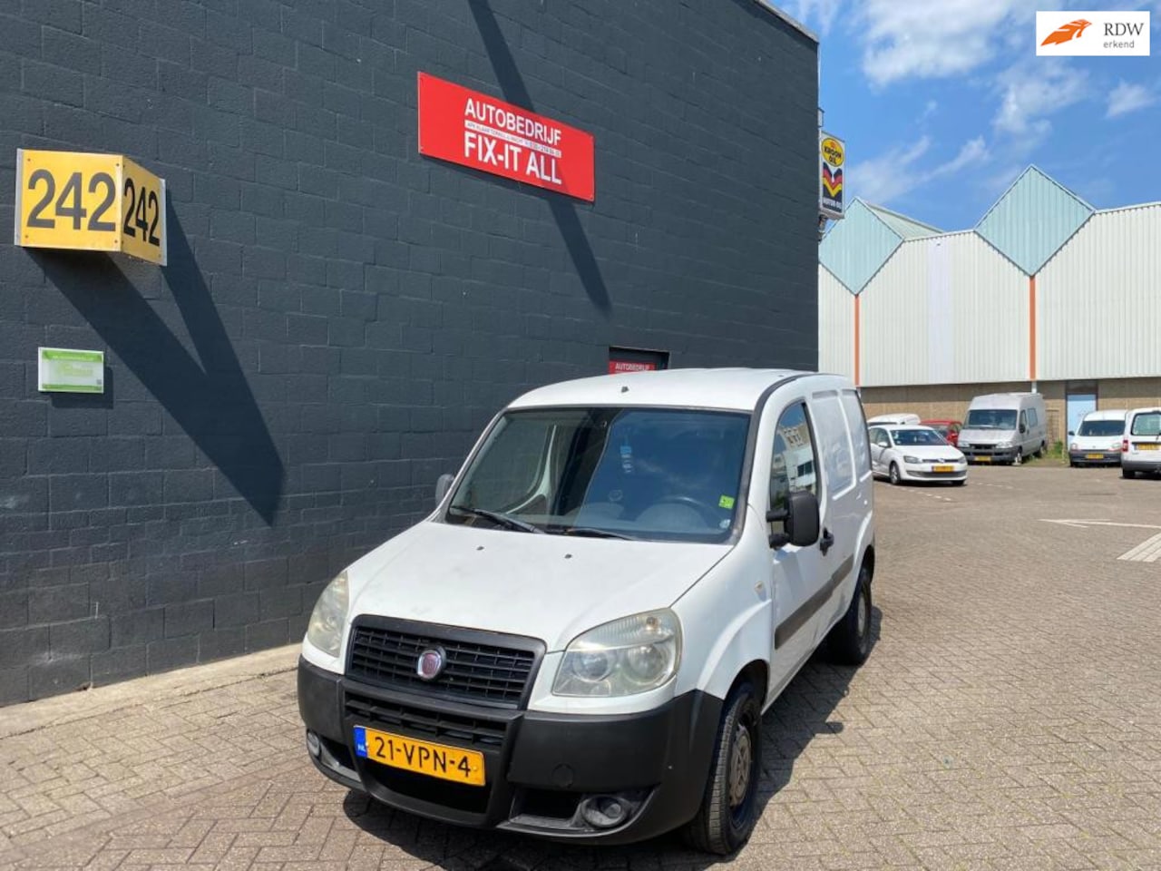 Fiat Doblò - 1.9 MultiJet Basis 500 kg - AutoWereld.nl