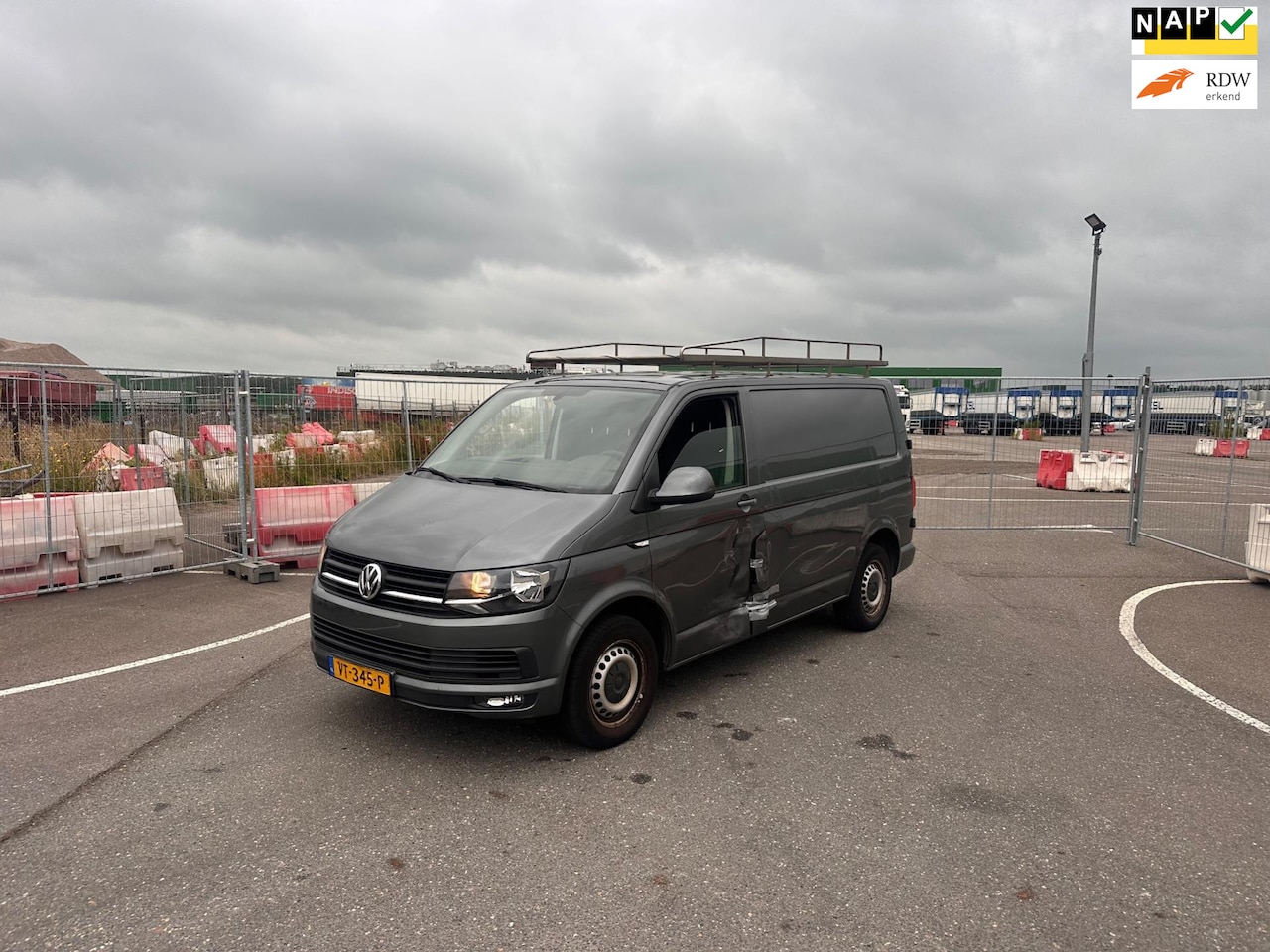 Volkswagen Transporter - 2.0 TDI L1H1 Highline Airco.Airco.Navi.Schade Auto - AutoWereld.nl