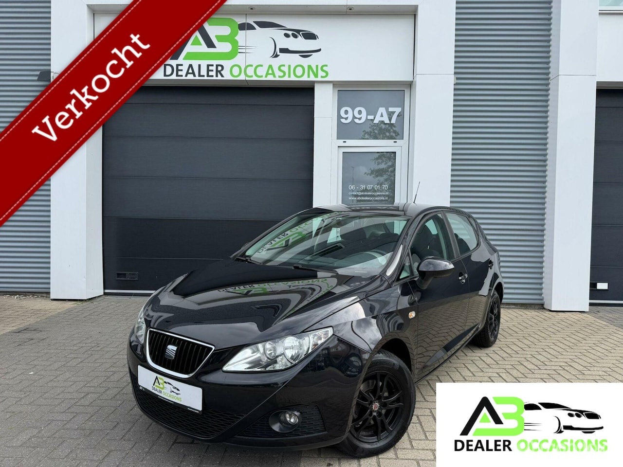 SEAT Ibiza - 1.4 Sport 5Drs-Airco-Carplay-Sport Vlg-Apk - AutoWereld.nl