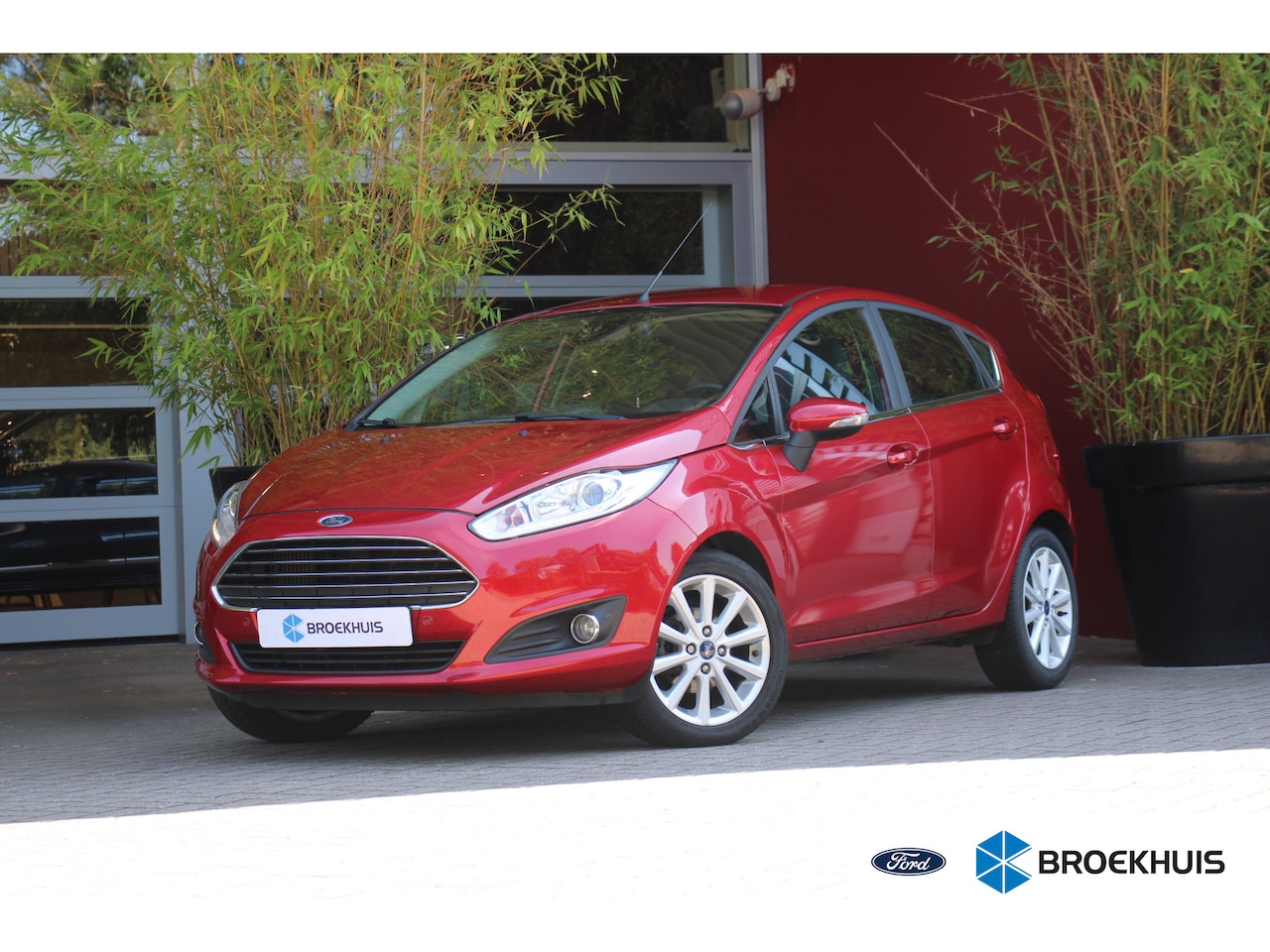Ford Fiesta - 1.0 EcoBoost Titanium Navi | Clima | Bluetooth | Pdc v+a | Cruise | 16'' - AutoWereld.nl