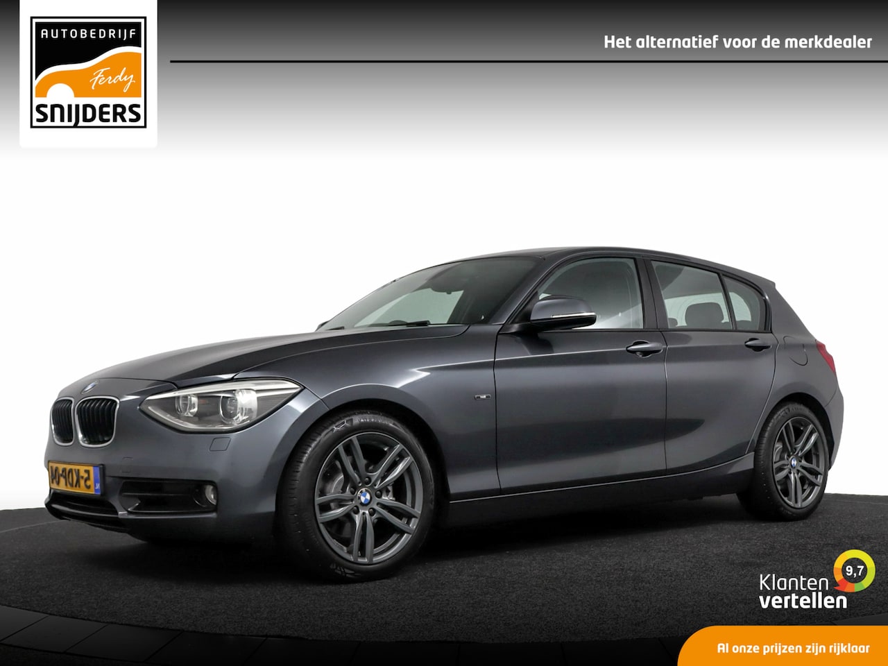BMW 1-serie - 118i Limited Edition M-Sport, Orig.NL | Navi | Climatronic | Keyless - RIJKLAAR - AutoWereld.nl