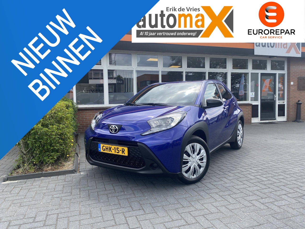 Toyota Aygo X - 1.0 VVT-i S-CVT Play |NAP!|Automaat!|CarPlay!| - AutoWereld.nl