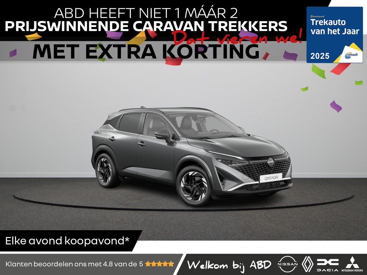 Nissan Qashqai - N-Connecta + Panoramisch glazen dak + Cold Pack e-Power 190 | 12.3" TFT digitale cockpit | - AutoWereld.nl