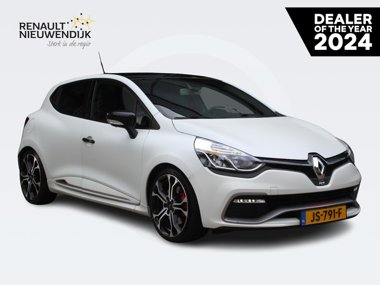 Renault Clio - 1.6 R.S. Trophy 220 AUTOMAAT / NL AUTO / LEDER / R.S. MONITOR / R-LINK NAVI / SPORTONDERST - AutoWereld.nl