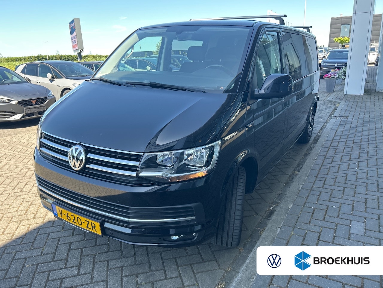 Volkswagen Transporter - HIGHLINE DSG DUBBELE CABINE - TREKHAAK - CRUISE CONTROL - AutoWereld.nl
