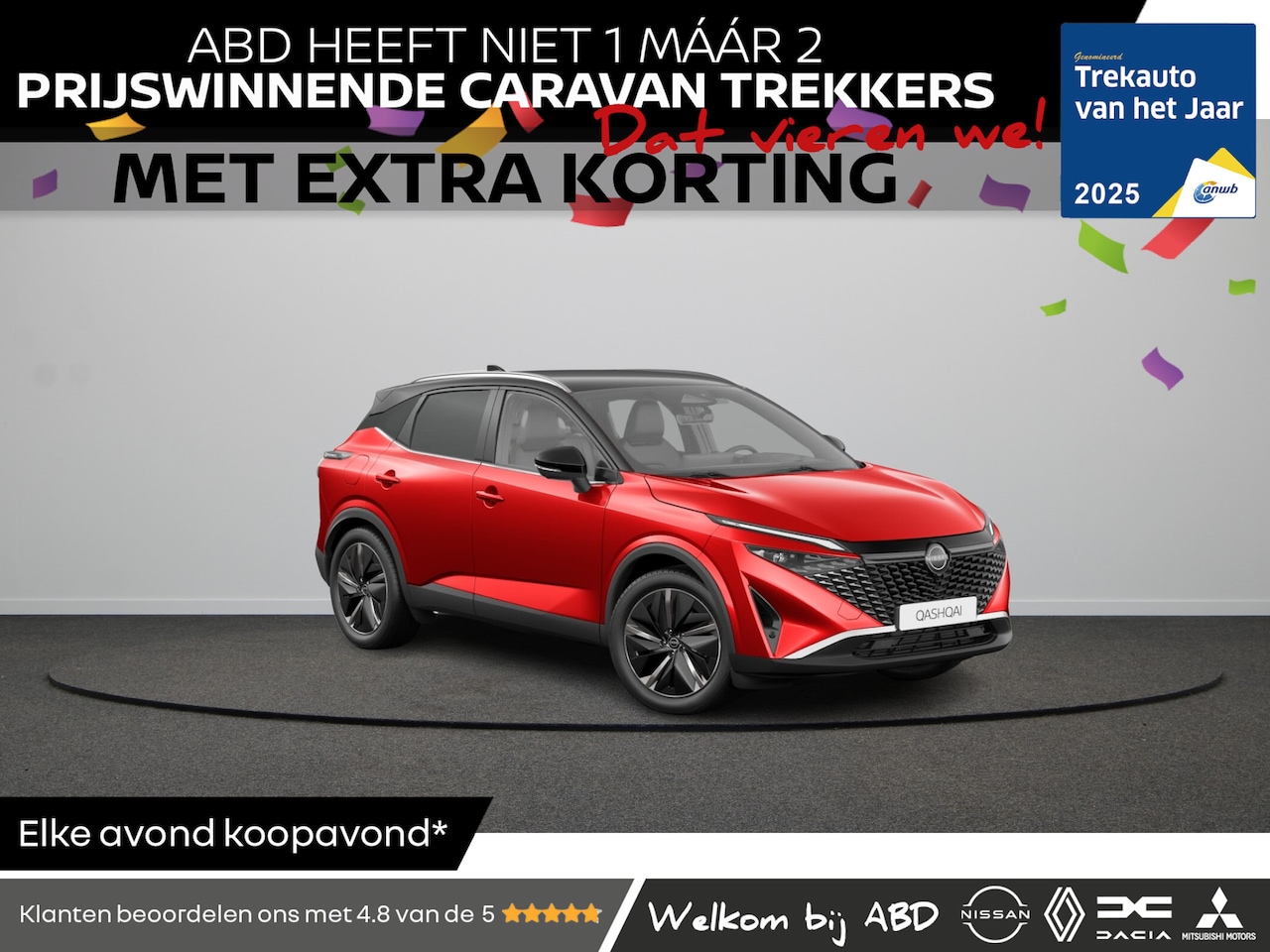 Nissan Qashqai - Tekna Plus + Two Tone e-Power 190 | 12.3" TFT digitale cockpit | Automatische achterklep m - AutoWereld.nl