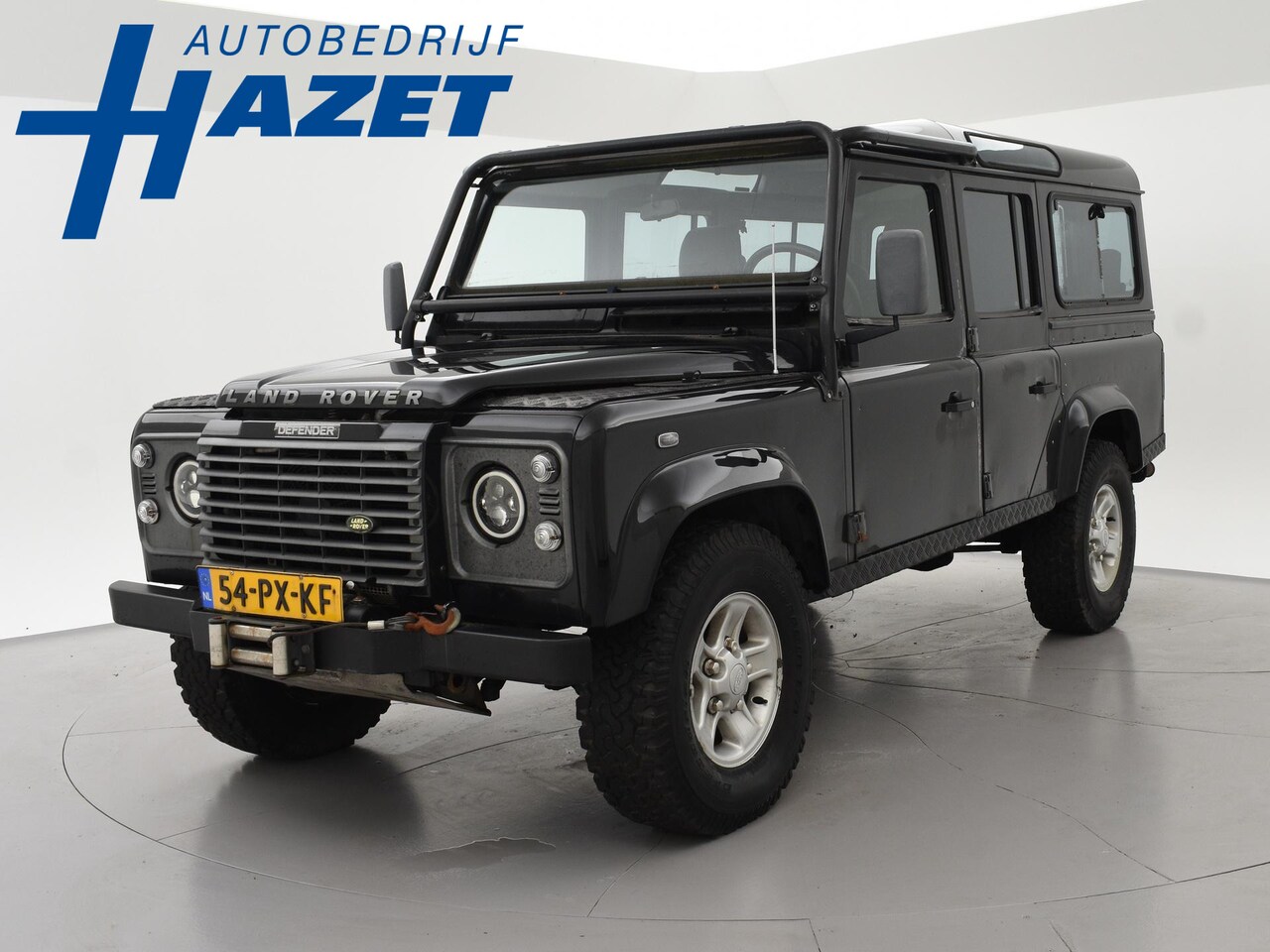 Land Rover Defender 110 - 2.5 TD5 SW G4 7-PERS YOUNGTIMER OPKNAPPER - VEEL ROEST - AutoWereld.nl