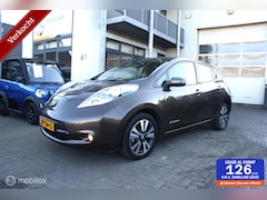 Nissan LEAF - Tekna 30 kWh 2016 33108km 1e eigenaar LUXE Vol leer, Navi, Airco, 360 camera