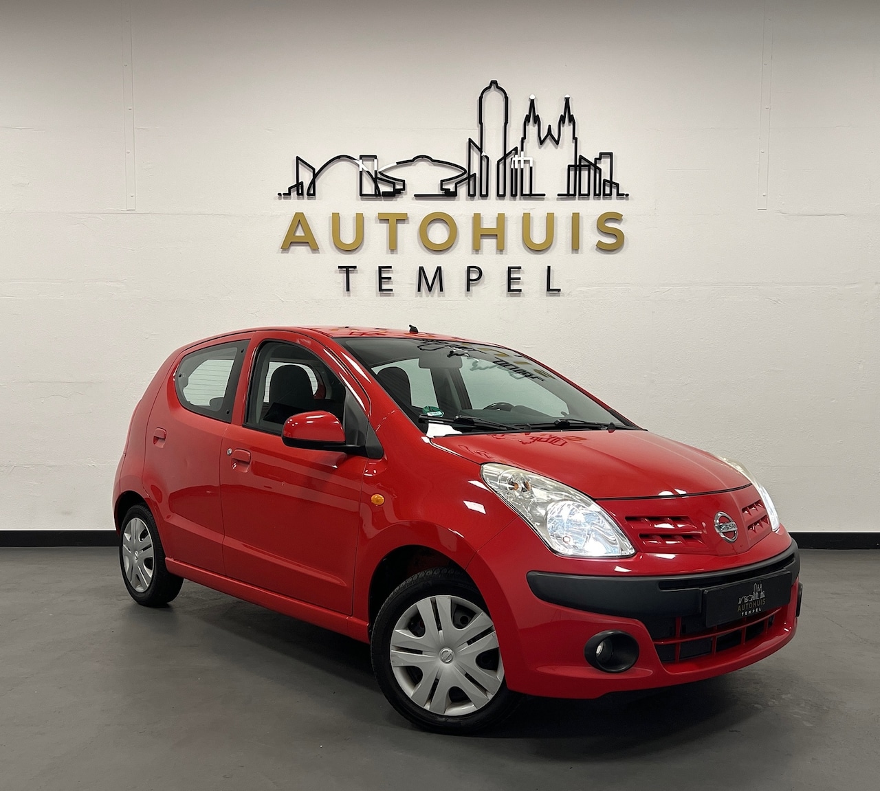 Nissan Pixo - 1.0 Acenta Automaat Airco 5Deurs Elektrische Ramen Isofix Stuurberk - AutoWereld.nl