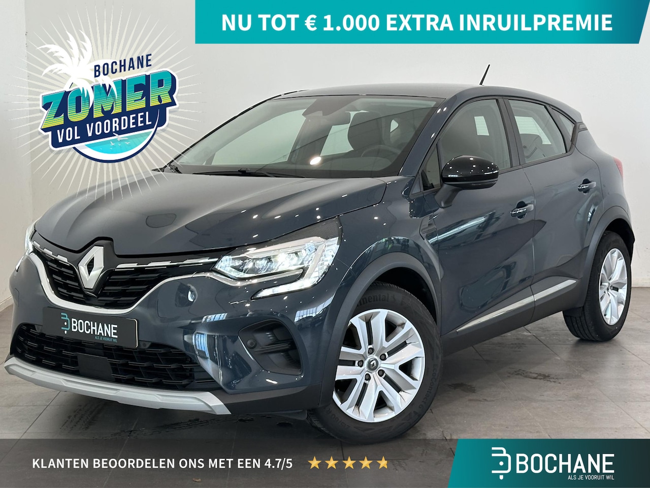 Renault Captur - 1.0 TCe 100 Zen | Airco | Cruise Control | Apple Carplay/Android Auto | Parkeersensoren vo - AutoWereld.nl