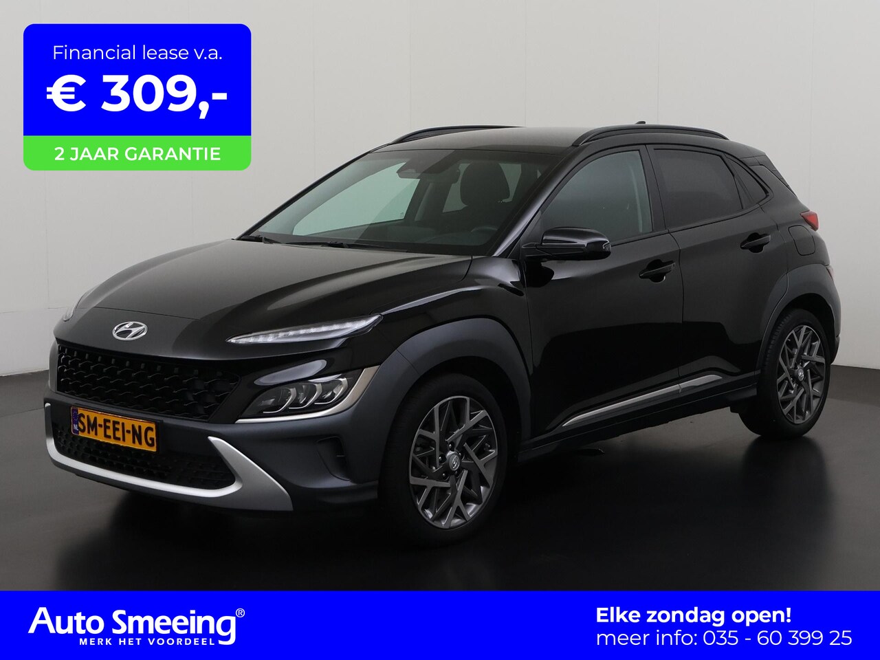 Hyundai Kona - 1.6 GDI HEV Fashion | KRELL Audio | Head Up | Camera | Zondag Open! - AutoWereld.nl