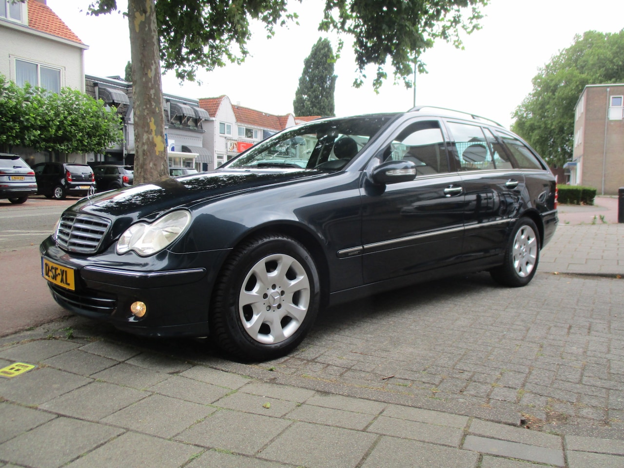 Mercedes-Benz C-klasse Combi - 180 K. Elegance / AUTOMAAT / AIRCO / NAVI / NL.AUTO / YOUNG-TIMER / i.z.g.st / 201dkm - AutoWereld.nl