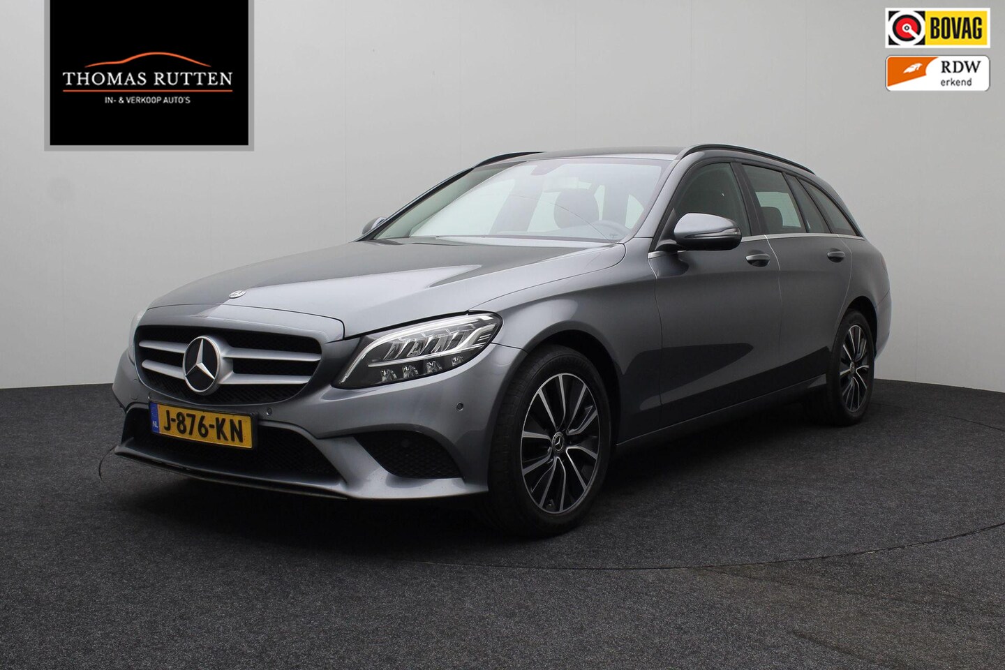 Mercedes-Benz C-klasse Estate - 220 d Business Solution 2018 | EXPORT | Airco | Navigatie | Stuurwiel Bediening | Lichtmet - AutoWereld.nl