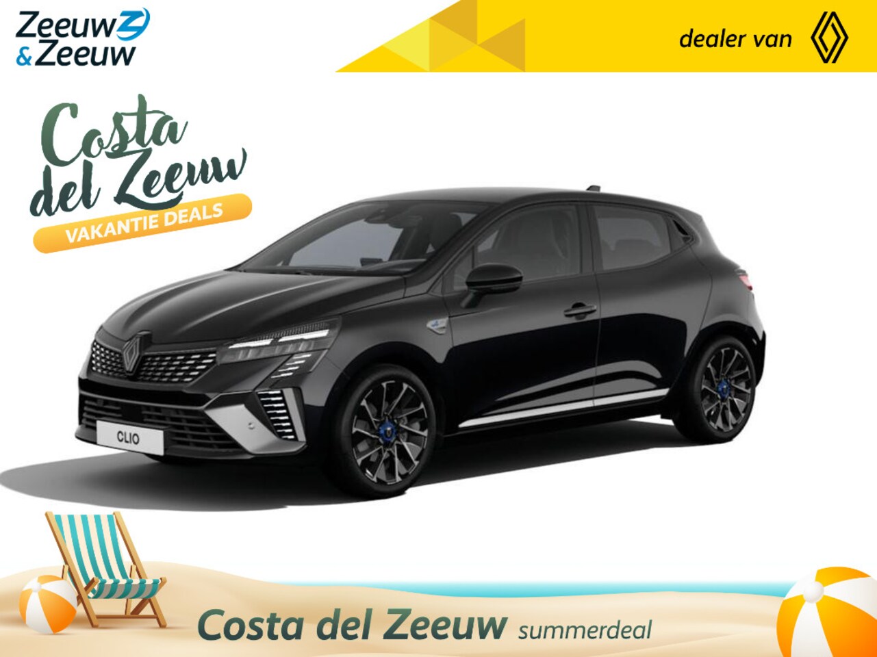 Renault Clio - 1.6 E-Tech Full Hybrid 145 esprit Alpine | Nu 6x uit voorraad leverbaar met €2.000,- extra - AutoWereld.nl