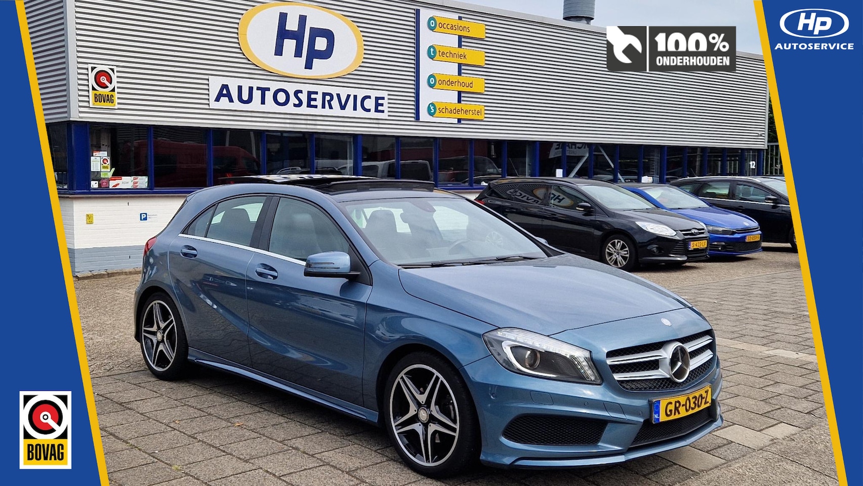 Mercedes-Benz A-klasse - 180 Ambition Automaat met AMG PAKKET - AutoWereld.nl