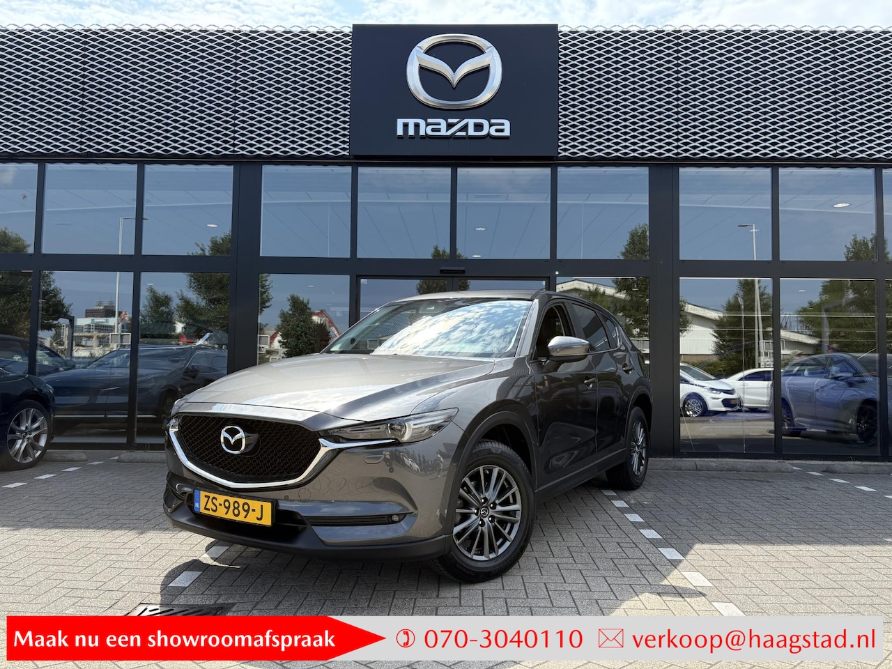 Mazda CX-5 - 2.0 SkyActiv-G 165 Business Comfort Dealer onderhouden / Trekhaak - AutoWereld.nl