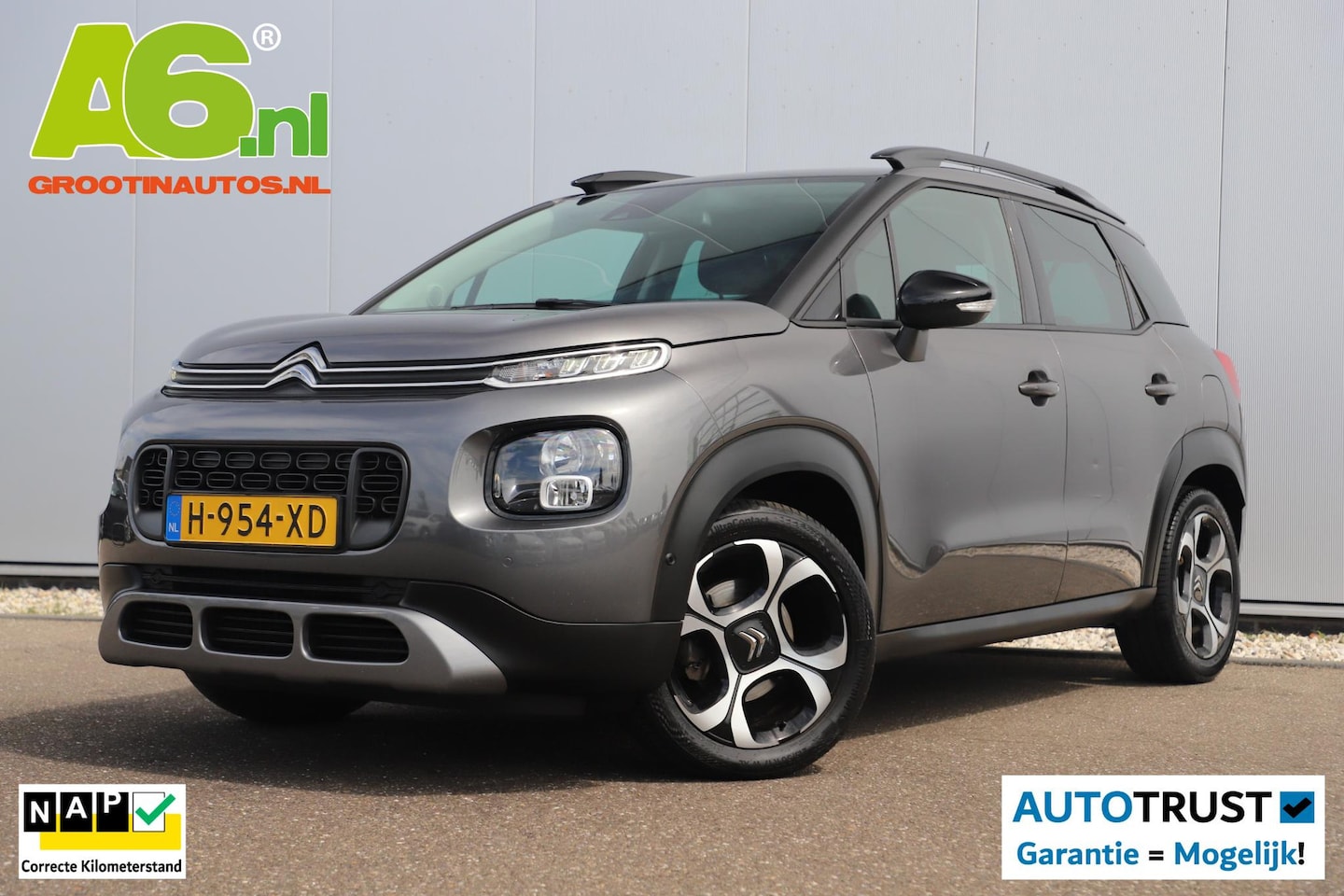 Citroën C3 Aircross - 1.2 PureTech S&S Shine 110PK Keyless Navigatie Carplay Android Clima Cruise Stoelverwarmin - AutoWereld.nl