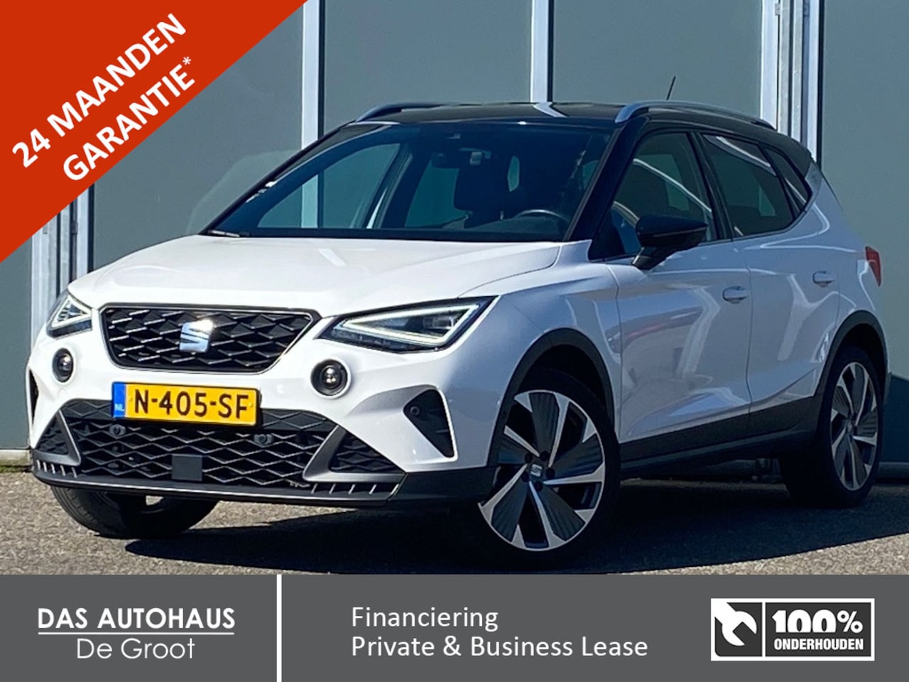 SEAT Arona - 1.0 TSI DSG FR Business Intense Plus | Camera | Alcantara/Leer - AutoWereld.nl