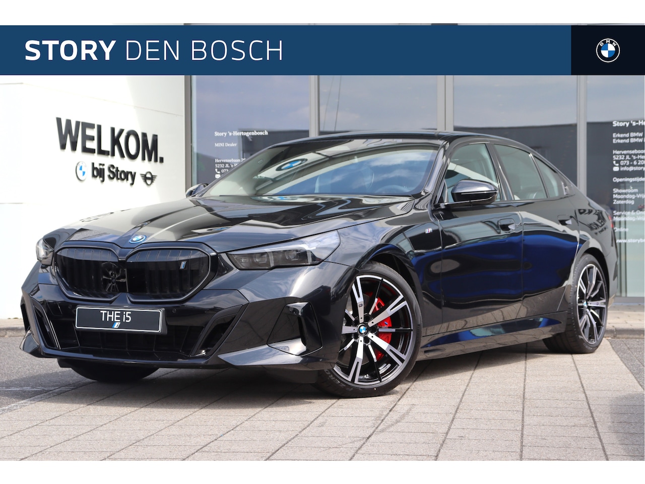 BMW i5 - eDrive40 M Sport / Achteruitrijcamera / Adaptieve LED / M Sportonderstel / Parking Assista - AutoWereld.nl