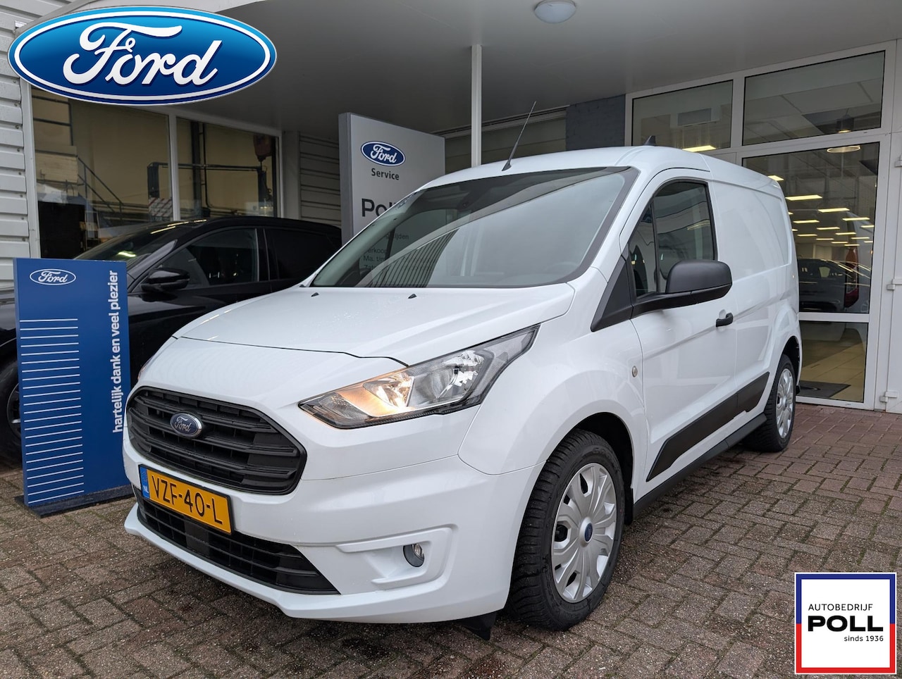 Ford Transit Connect - 1.5 EcoBlue 100pk Trend *NIEUW & BPM VRIJ* Navi Camera Trekhaak Fabrieksgarantie 26-10-202 - AutoWereld.nl